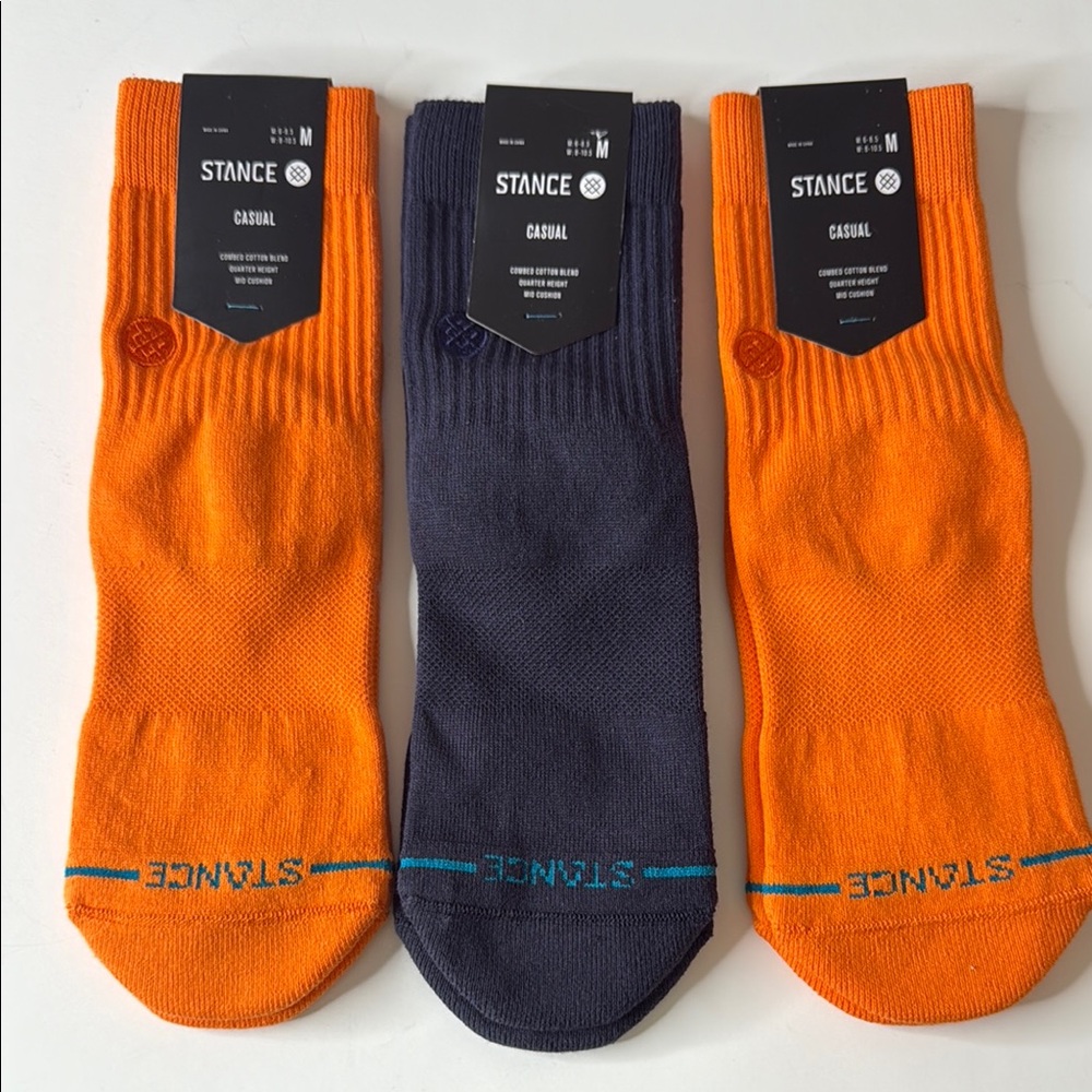 Stance Casual Quarter Socks 3 Pairs Medium